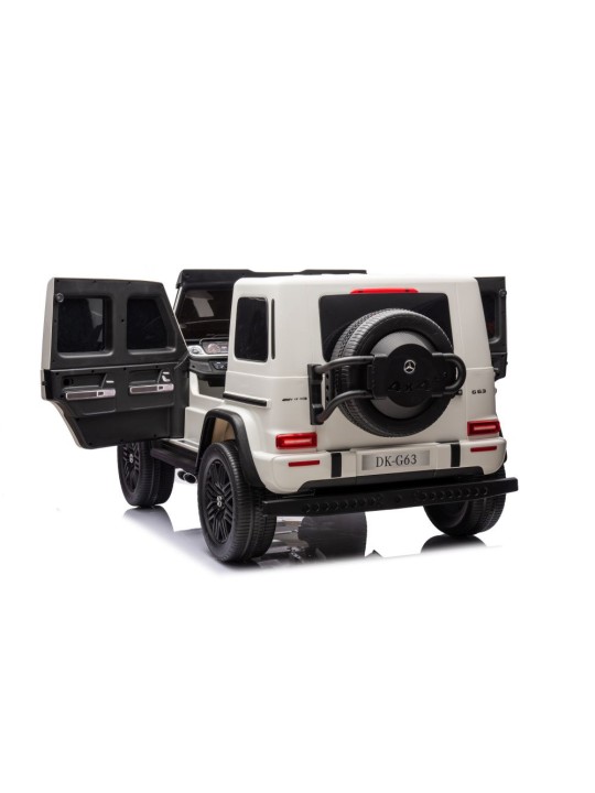 Laste Elektriauto Mercedes G63 XXL Valge 4x4