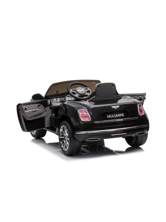 Laste Elektriauto Bentley Mulsanne Must Värvitud