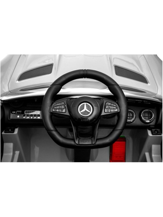 Mercedes GTR Laste Elektriauto Hõbedane