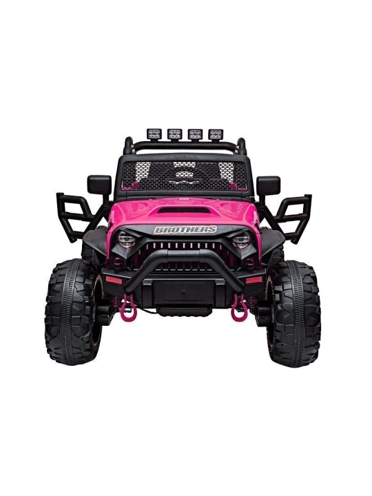 Jeep JC666 Laste Elektriauto Rose Värvitud