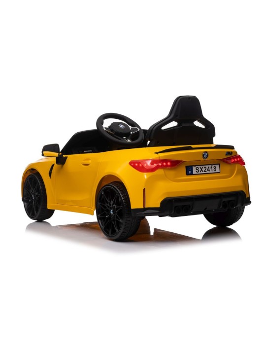 Laste Elektriauto BMW M4 Kollane