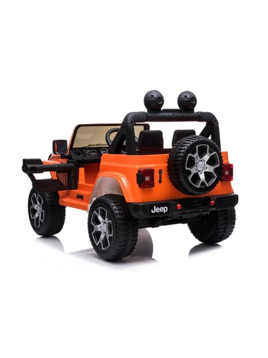 Elektriline pealeistutav Jeep Rubicon 4x4 Oranž