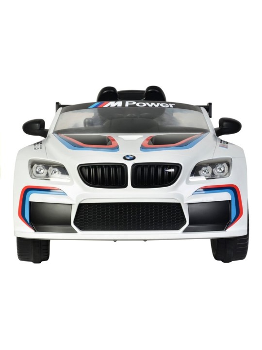 Valge BMW M6 GT3 Laste Elektriauto