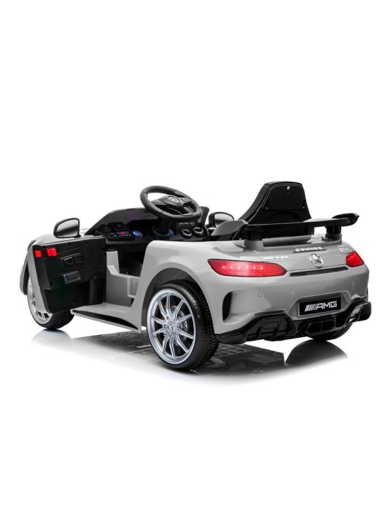Mercedes GTR Laste Elektriauto Hõbedane