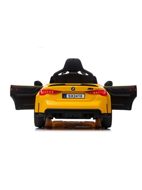 Laste Elektriauto BMW M4 Kollane