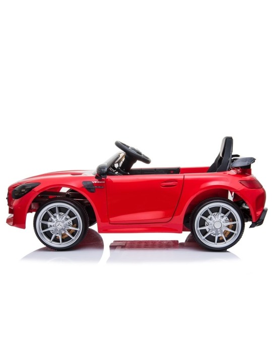 Mercedes GTR Laste Elektriauto Punane