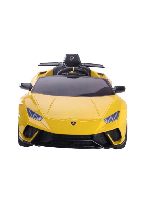 Laste Elektriauto Lamborghini Huracan Kollane