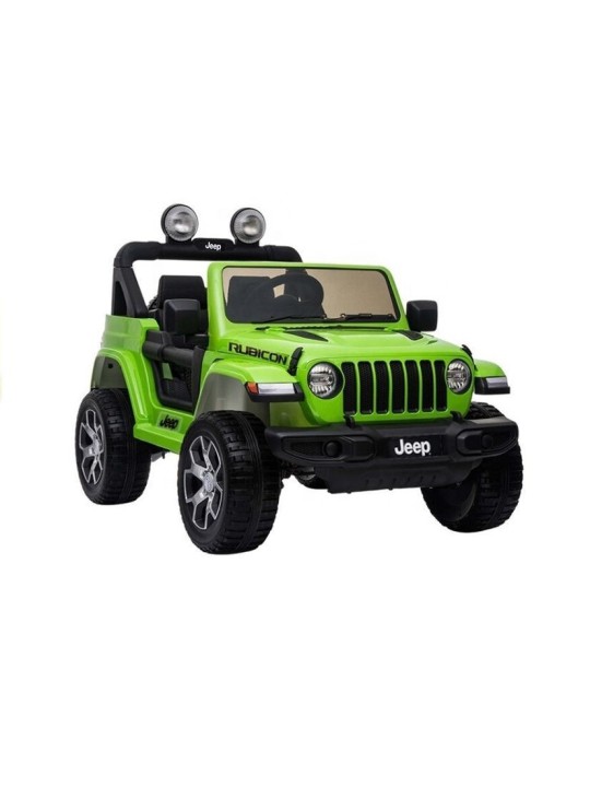 Elektriline pealeistutav Jeep Rubicon 4x4 Roheline