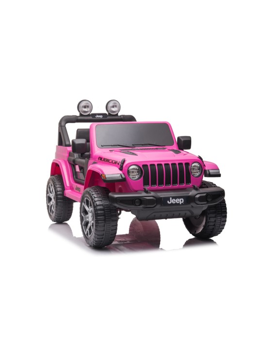 Elektriline pealeistutav Jeep Wrangler Rubicon DK-JWR555 Roosa