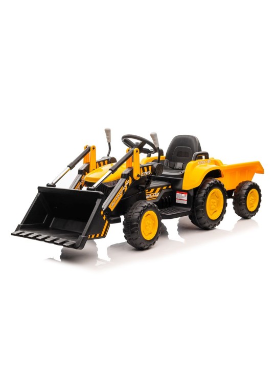 Elektriline Traktor Lastele BW-X002A Kollane