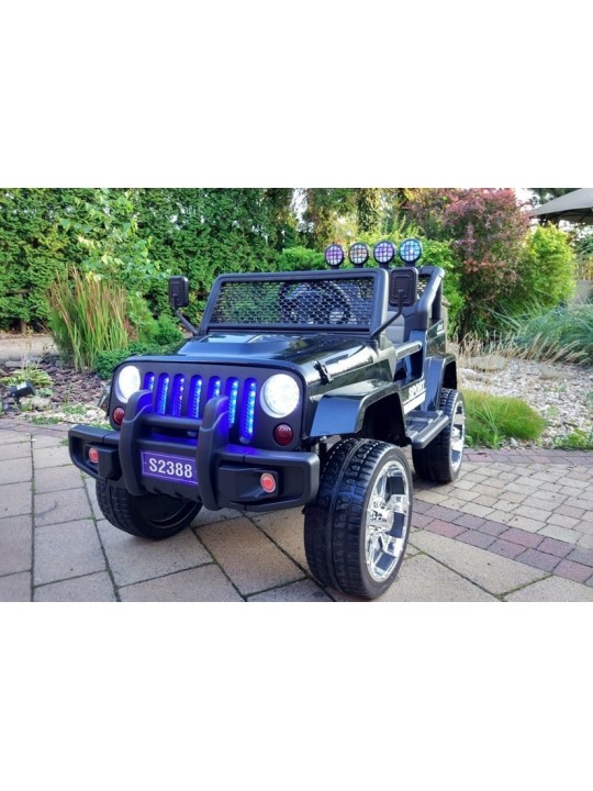 Laste Elektriauto S2388 Jeep Must 4x45W