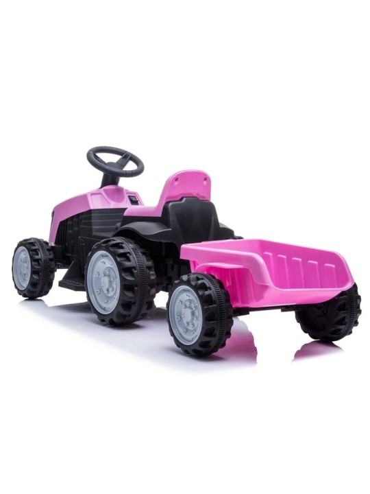 Elektriline Traktor Lastele TR1908T Roosa