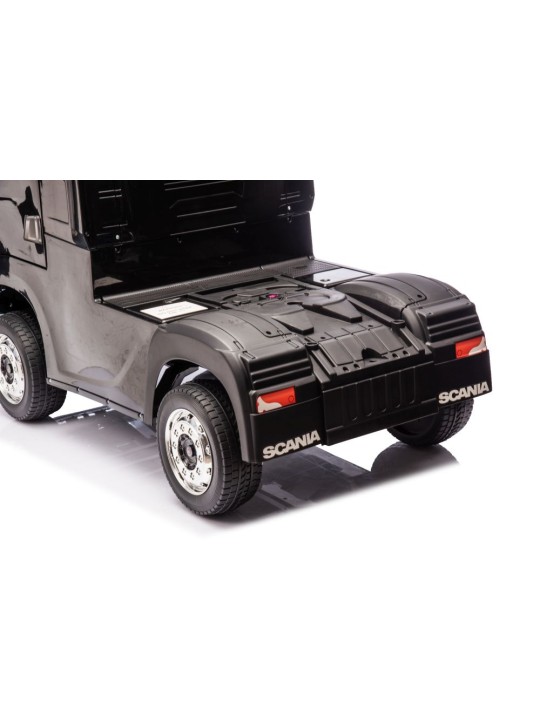 Scania 500R HL698 Elektriauto Lastele Must Värvitud 4x4