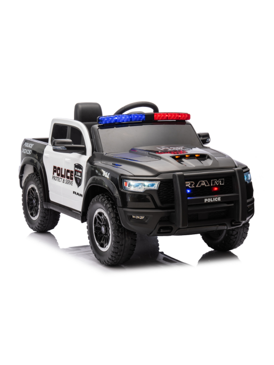 Elektriauto Lastele ZB618P Dodge Ram Police Must