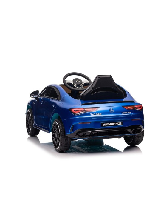 Elektriauto Lastele Mercedes CLA 45s AMG Sinine Värvitud 4x4