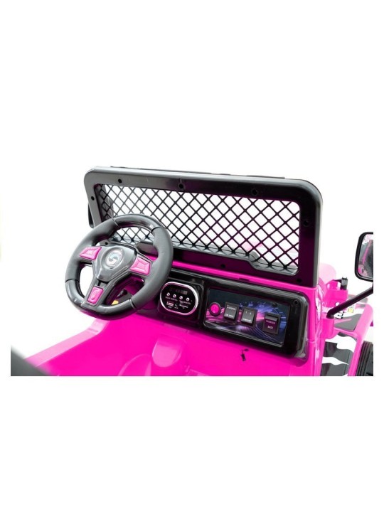 Laste Elektriauto  Jeep Raptor S618 EVA Roosa