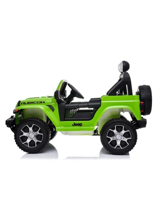 Elektriline pealeistutav Jeep Rubicon 4x4 Roheline