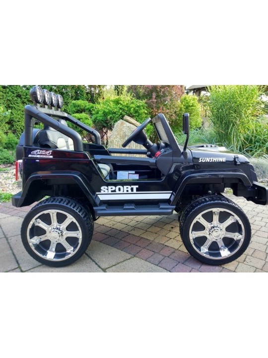 Laste Elektriauto S2388 Jeep Must 4x45W