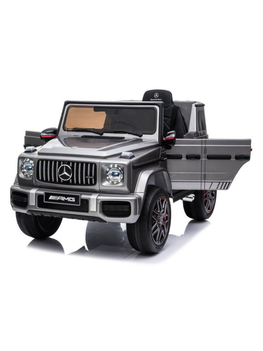 Mercedes G63 AMG Laste Elektriauto – Hõbedane