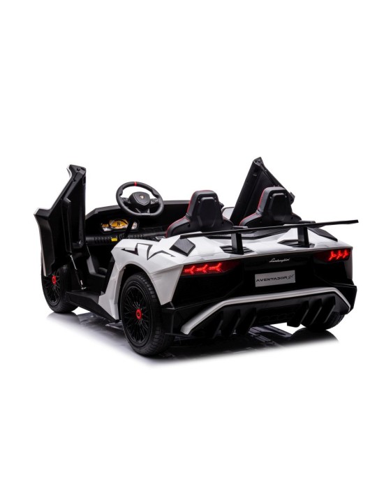 Laste Elektriauto Lamborghini XXL A8803 Valge 24V