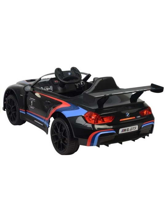 Laste Elektriauto BMW M6 GT3 Must