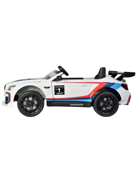 Valge BMW M6 GT3 Laste Elektriauto