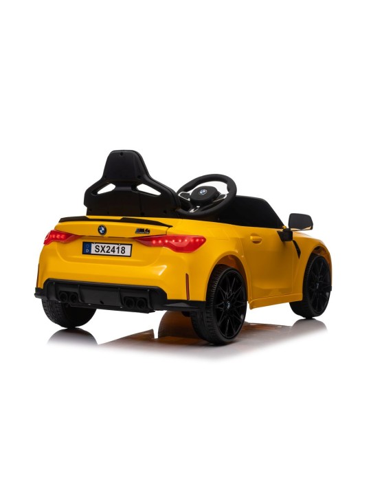 Laste Elektriauto BMW M4 Kollane