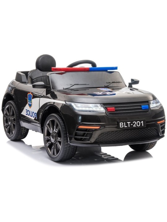 Laste Elektriauto BLT-201 Policja Must