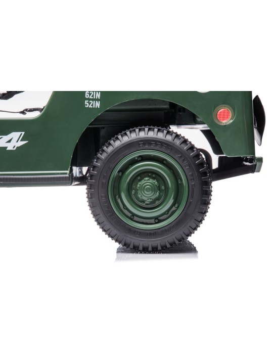 Laste Elektriauto JH-103 Army Roheline 4x4