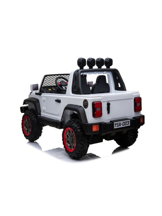 YSA023 Laste Elektriauto Valge 24V