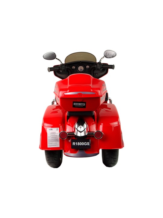 Elektriline pealeistutav mootorratas Goldwing Punane
