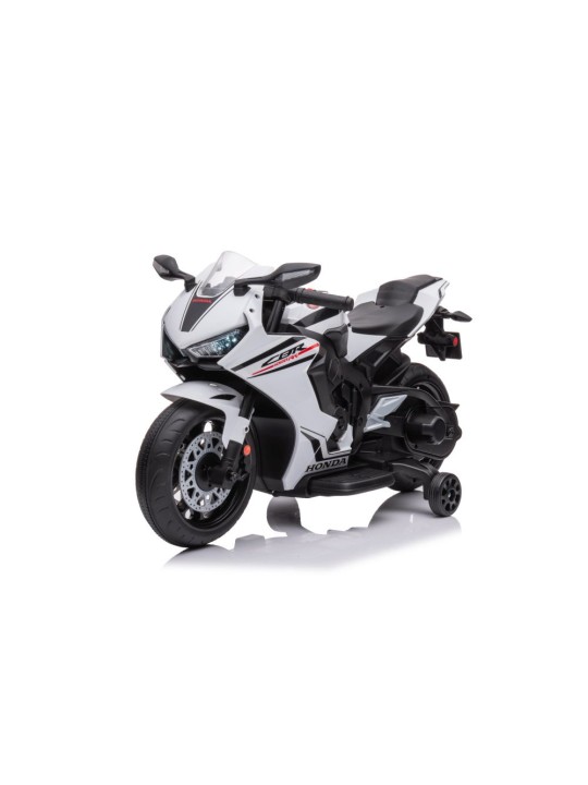 Elektriline Mootorratas Lastele Honda CBR 1000RR Valge