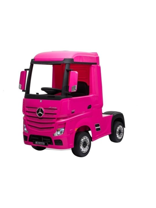 Elektriauto Lastele Mercedes Actros Roosa 4x4