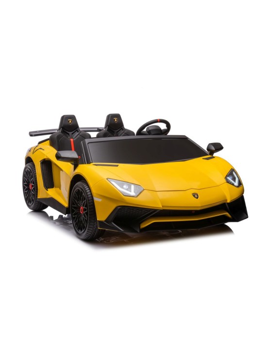 Laste Elektriauto Lamborghini XXL A8803 Kollane 24V