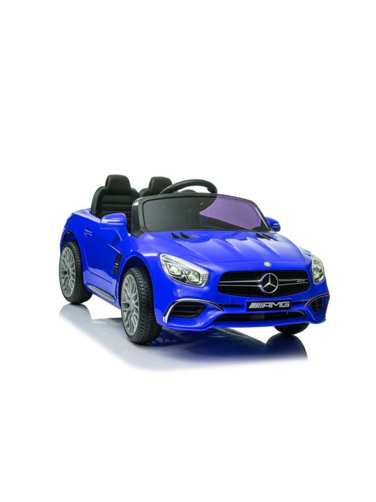 Laste Elektriauto Mercedes SL65 S Sinine LacquePunane LCD