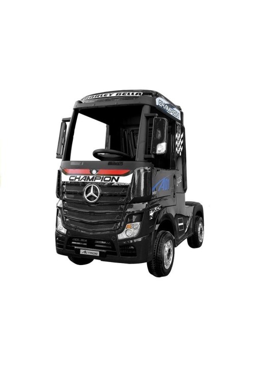 Laste Elektriauto Mercedes Actros Must Värvitud MP4