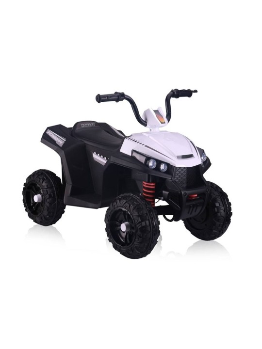 S601 Valge Elektriline pealeistutav Quad lastele