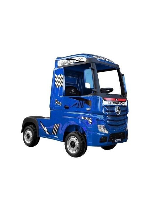 Laste Elektriauto Mercedes Actros Sinine