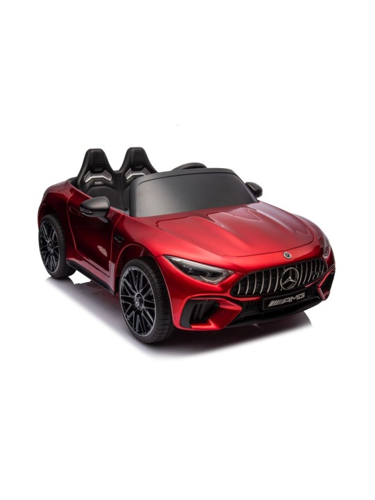 Mercedes AMG SL63 Elektriauto Lastele, Punane Värvitud
