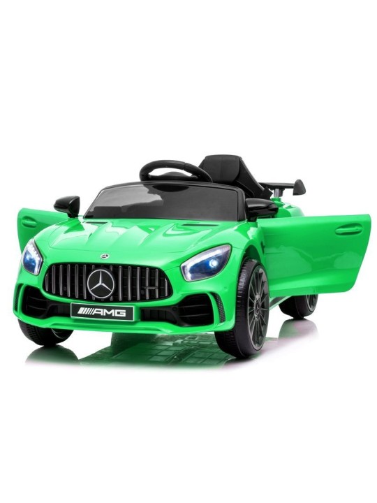 Laste Elektriauto Mercedes AMG GT R Roheline