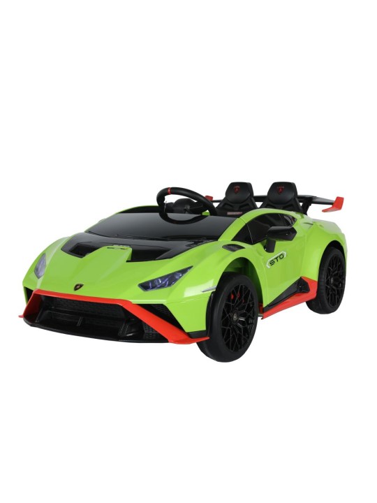 Laste Elektriauto Lamborghini STO DRIFT Roheline