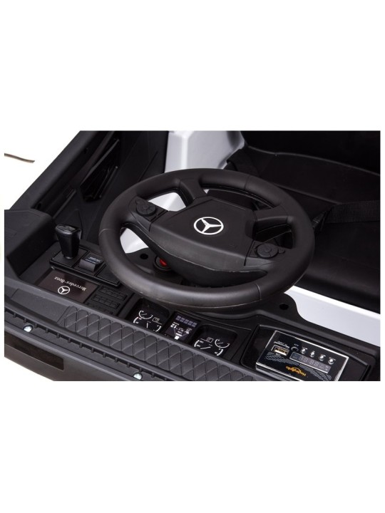 Laste Elektriauto Mercedes Actros Must