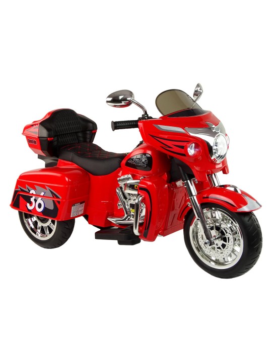 Elektriline pealeistutav mootorratas Goldwing Punane