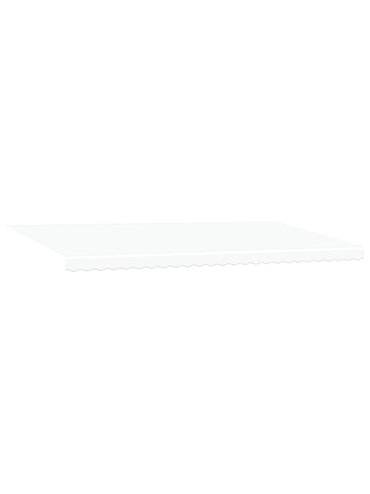 Manuaalne sissetõmmatav varikatus led valge 600x300 cm