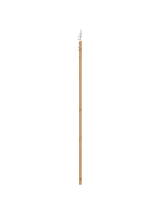 Libisev uks koos tarvikute komplektiga 86x198.5 cm solidne puidust männipuit