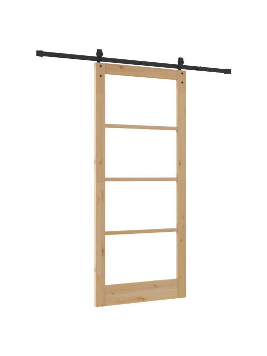 Liuguks koos kinnitustega 93x211 cm tugev männipuit