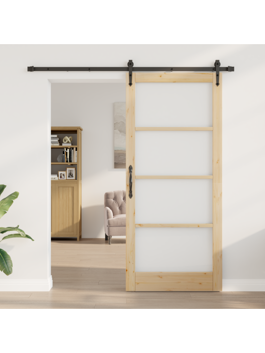 Liuguks koos kinnitustega 93x211 cm tugev männipuit