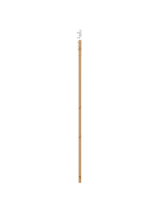 Libisev uks koos kinnituskomplektiga 83x202 cm tugevast männipuidust