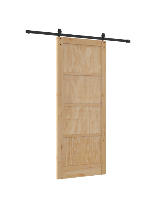 Libisemisuks koos seadmete komplektiga 86x211 cm tugev männipuit