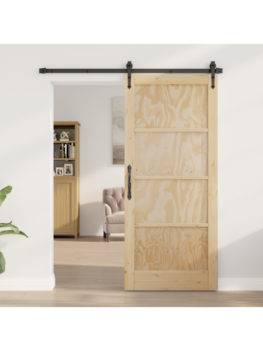 Libisemisuks koos seadmete komplektiga 86x211 cm tugev männipuit